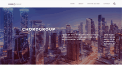 Desktop Screenshot of chordgroup.com